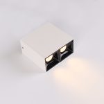 Square Double Head Surface Mounted Lighting 2*7W Led Anti Glaring Ceiling Light - Image 2