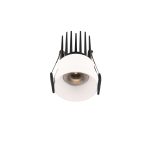 Semi-Ceiling Recessed DuPont Powder-Spraying Commercial Office Minimalist Downlight