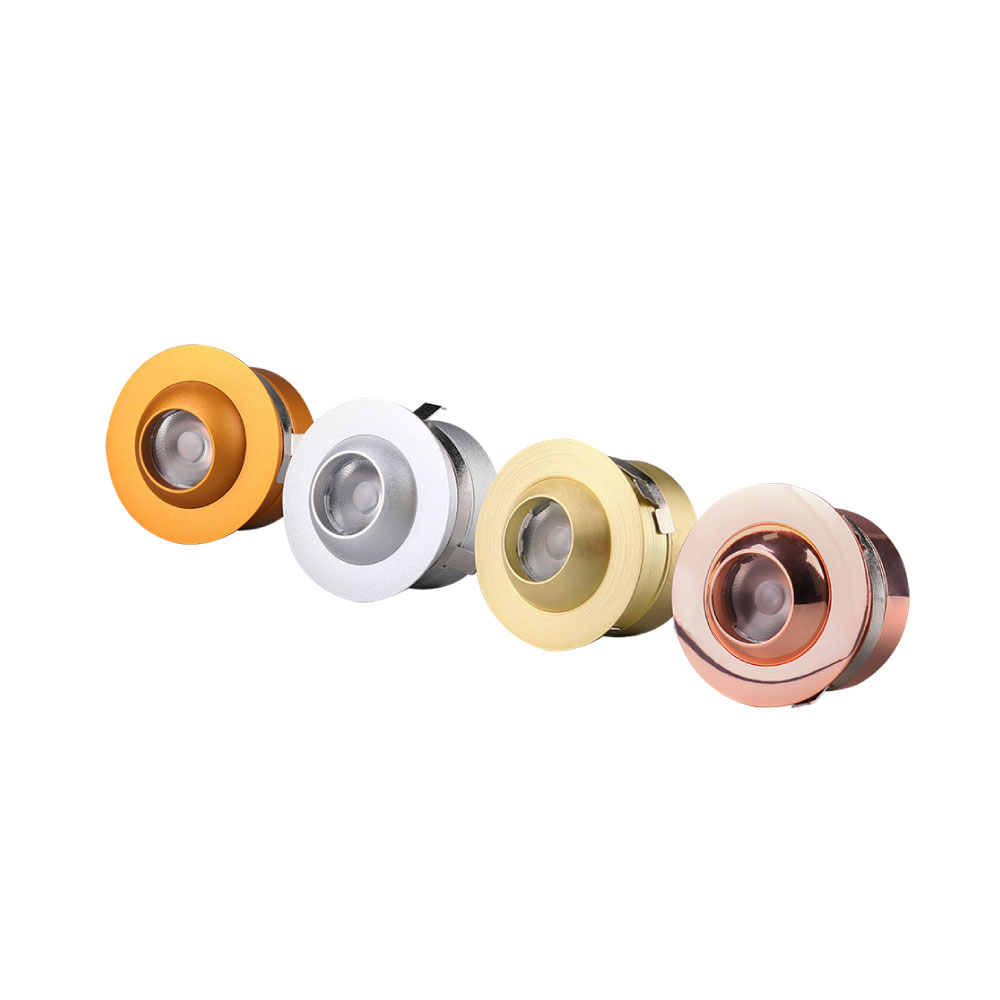 ALDL1445 Mini Adjustable Angle Indoor Cabinet Light Deep Hidden Light Source Showcase Spotlight - Image 1