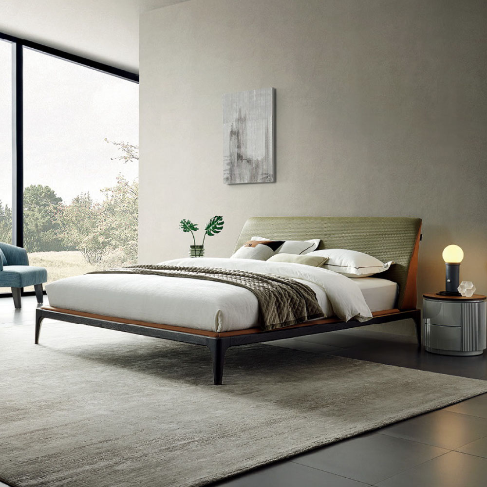 cooc-ze2001 Spazio ZE2001 Bed + Mattress - Image 1
