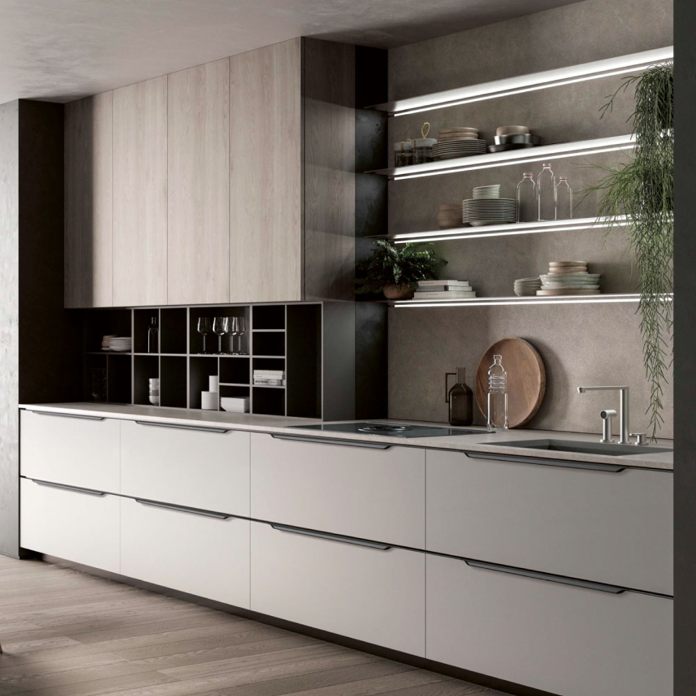 ru-jian-rj-1078 Spazio RJ-1078 Kitchen Cabinet - Image 1