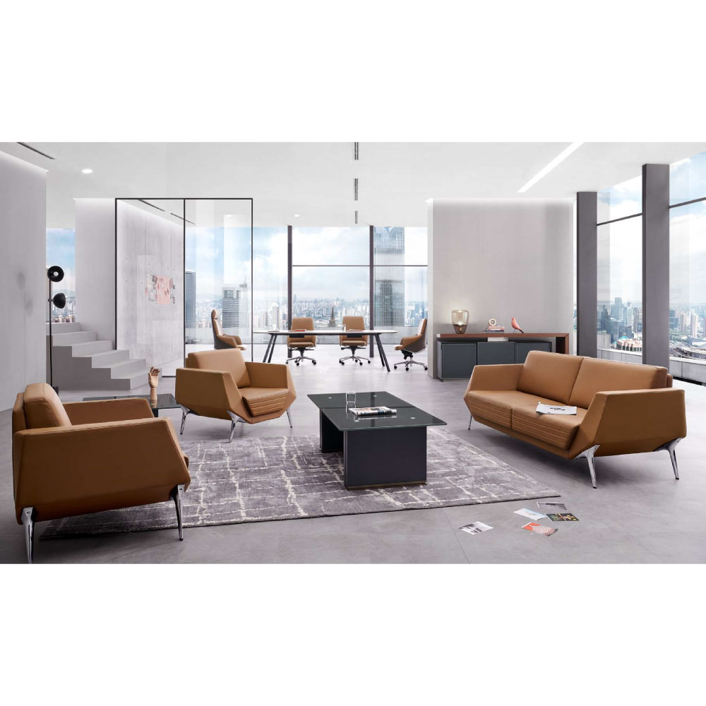 jiu-long-sf-162 Spazio SF-162 Office Sofa Set - Image 1