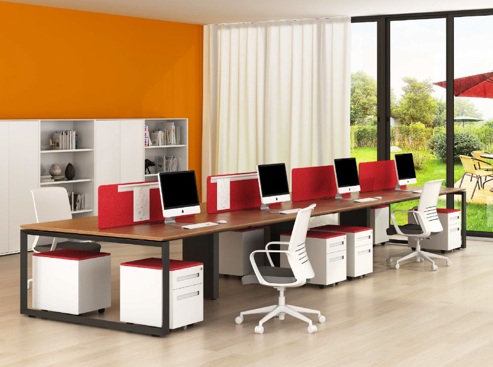 spazio-sld-ws6-d-01 Spazio SLD-WS6-D Work Station Desk - Image 1