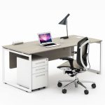 Spazio SLF-MG-B-PC Executive Table