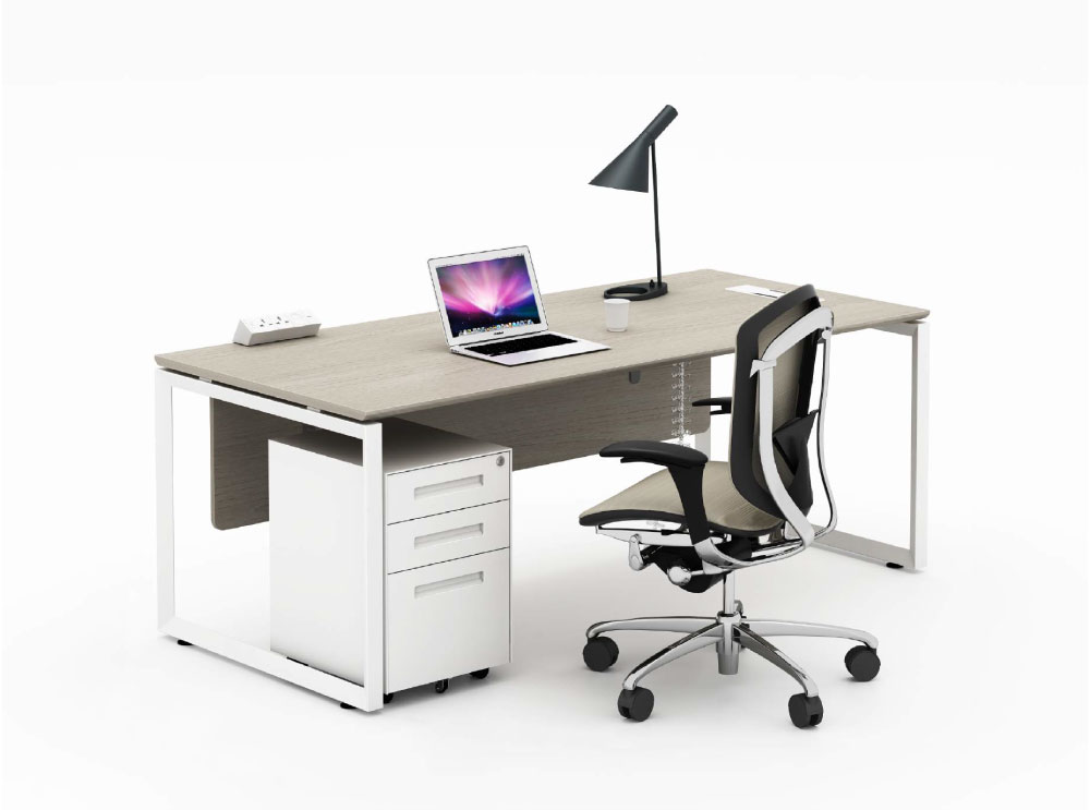 spazio-slf-mg-b-pc-01 Spazio SLF-MG-B-PC Executive Table - Image 1