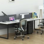 Spazio SLF-WS2-S Work Station Desk