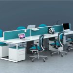 Spazio SLF-WS6-D Work Station Desk