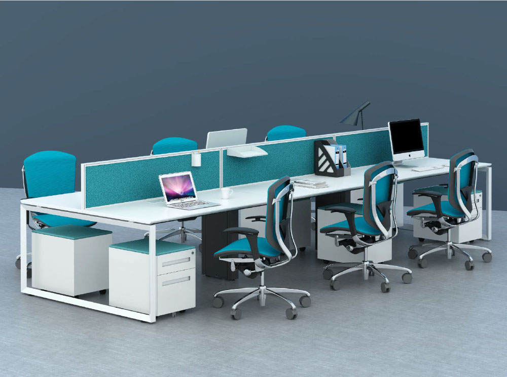 spazio-slf-ws6-d-01 Spazio SLF-WS6-D Work Station Desk - Image 1