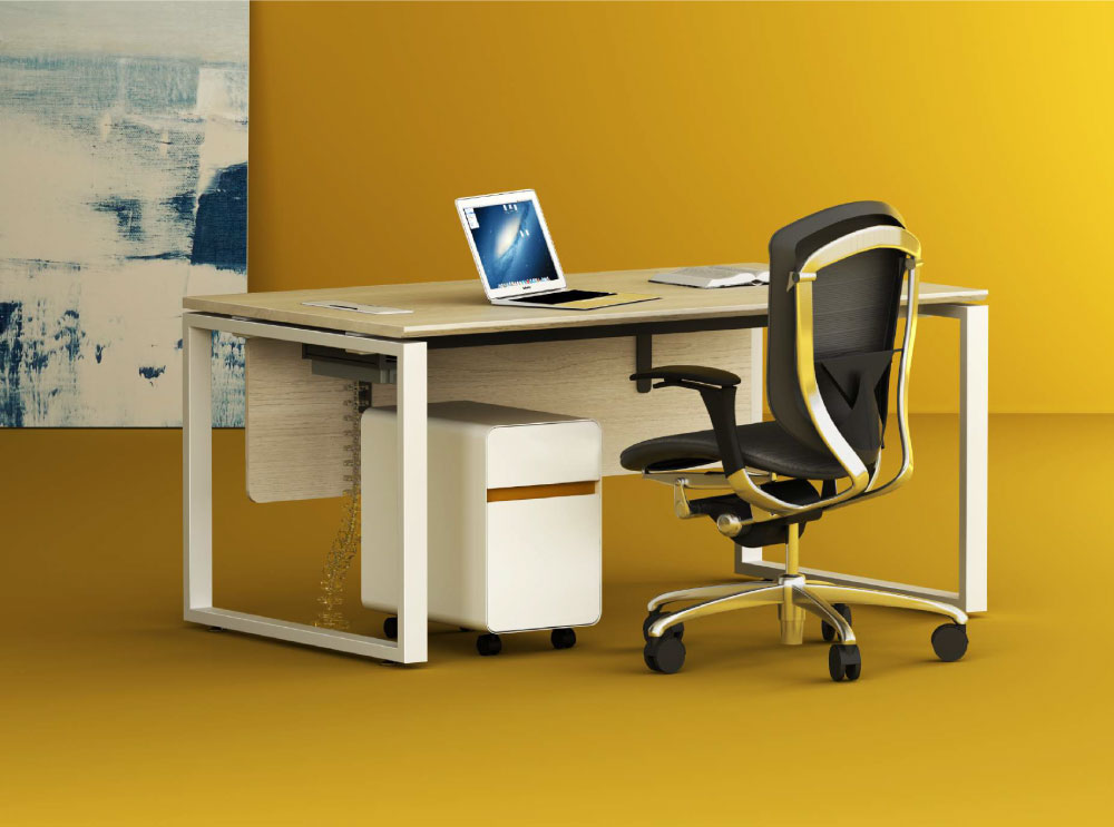 spazio-slh-mg-b-pc-01 Spazio SLH-MG-B-PC Executive Table - Image 1