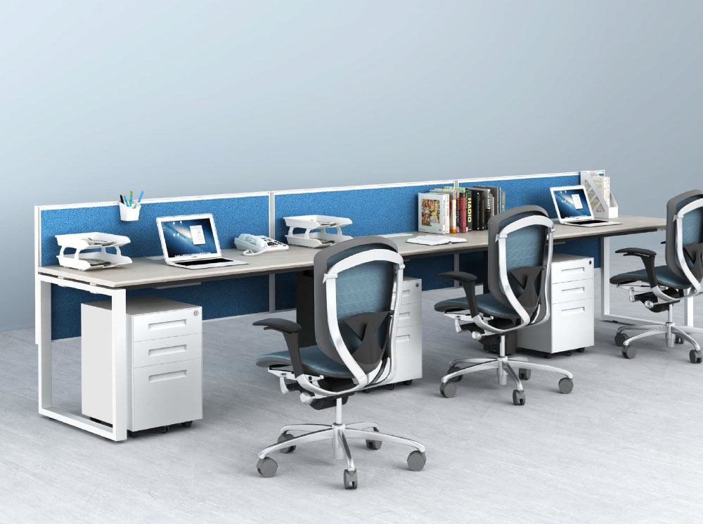 spazio-slh-ws3-s-01 Spazio SLH-WS3-S Work Station Desk - Image 1