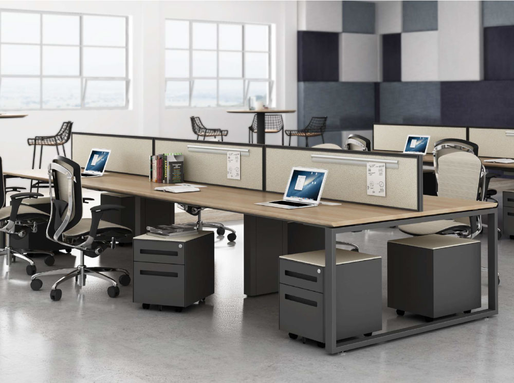 spazio-slh-ws6-d-01 Spazio SLH-WS6-D Work Station Desk - Image 1