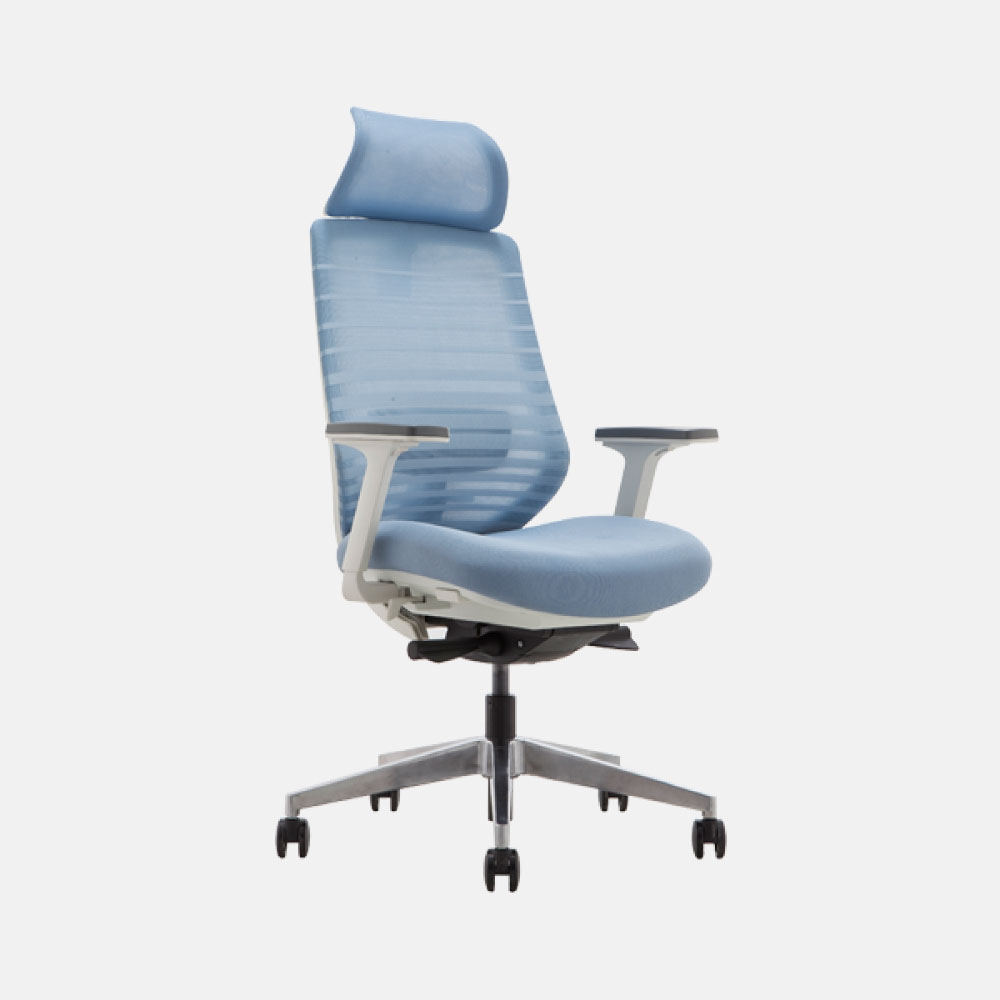 spazio-sparta-esp-001a-01 Spazio SPARTA ESP-001A Mesh Executive Chair with Headrest - Image 1