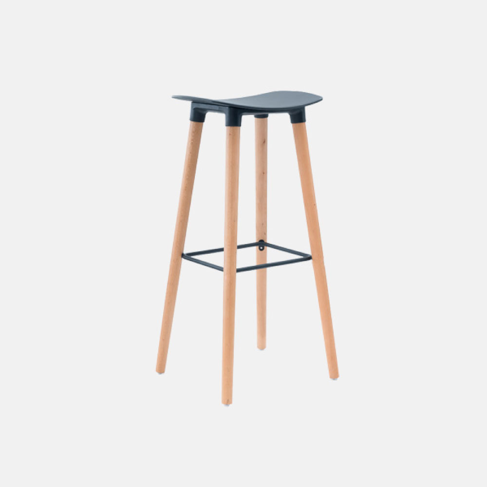 spazio-title-eti-001c-01 Spazio TITLE ETI-001C Bar Stool - Image 1