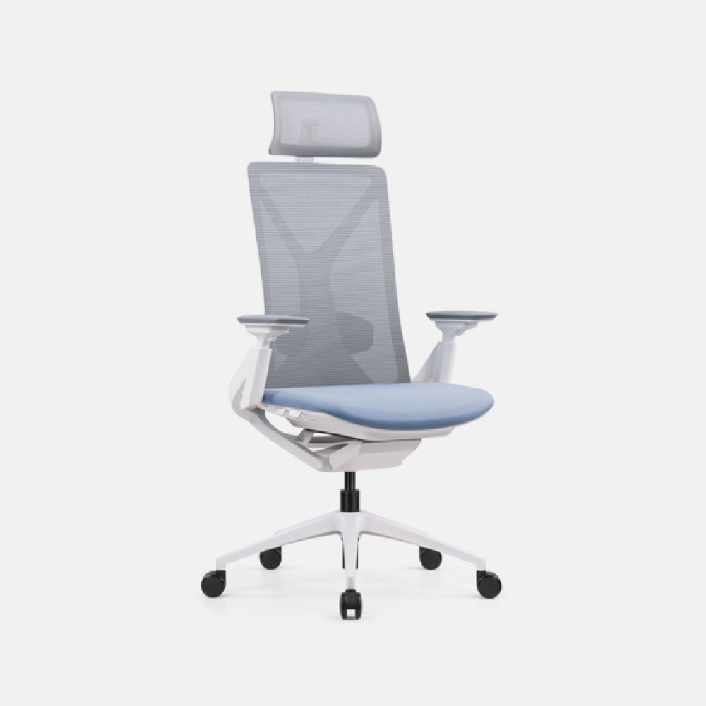 spazio-yark-eyr-001a-01 Spazio YARK EYR-001A Mesh Executive Chair with Headrest - Image 1