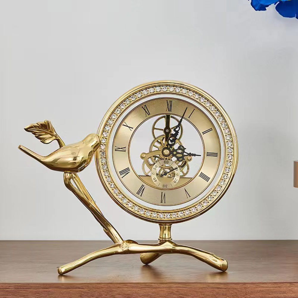 table-clock-spml013a Exclusive Luxuries Table Clock for Home Décor – SPML013A - Image 1